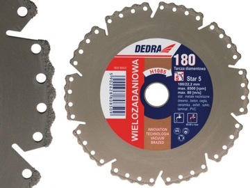 Dedra disk vacuumbraze 230mm multifunctional, фото