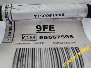 Wiring egr 9fe 55567595 opel insignia 2.0 cdti 160, фото
