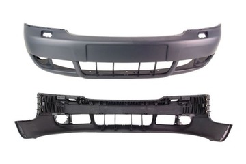 Bumper front audi a6 c5 fl 01-05 з opening washer., фото