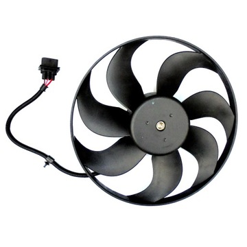 Radiator fan 6e0959455a 1j0959455b vw audi, фото