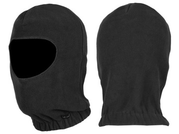 Miles-tec - balaclava 1-otwor fleece - black, фото