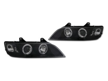 Рефлектор фара комплект кольца led подсветка angel глазки bmw z3, фото