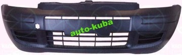 New bumper front black fiat panda 03-12, фото