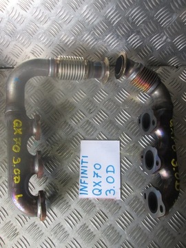 Exhaust manifold infiniti qx70 3, 0d, фото