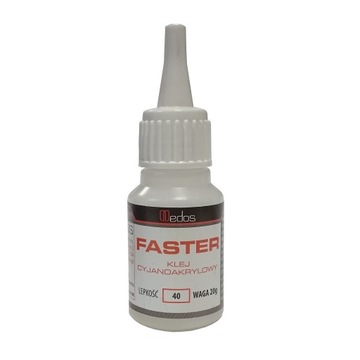 Glue cyanoacrylic to gaskets medos faster 20 g, фото