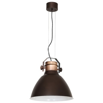 Lantern ceiling chandelier overhang copper loft edgar 5509l, фото