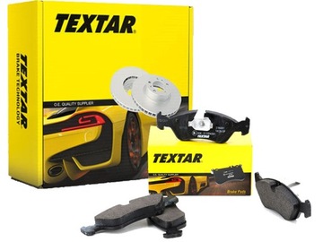 Тормозные диски+ колодки textar перед opel astra f vectra, фото