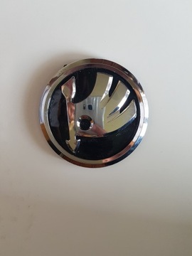 Emblem logo skoda fabia 3 ass 80mm, фото