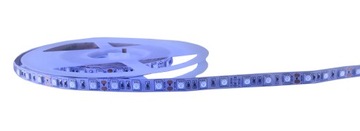 Светодиодная лента 5050 300 smd ультрафиолет - a 395 390nm premium 1m, фото