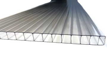 10plyt 8mm поликарбонат воротничками 210x600cm бесцветный, фото