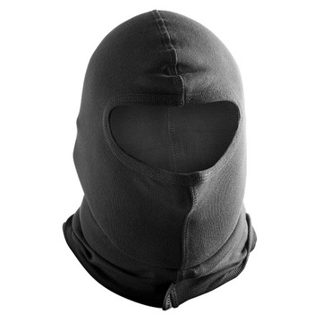 Balaclava cotton helikon single-hole under helmet flexible black, фото