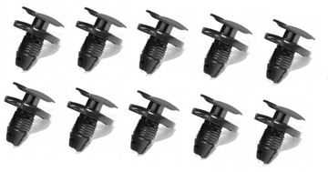 Pin clip fenders renault laguna 3 10 pcs., фото