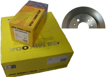 Disks mikoda 1761 pads renault scenic 3 front, фото