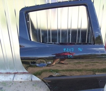 Rear right door peugeot 207 sw station wagon, фото