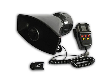 Сирена фанфара 7 ton мегафон клаксон тюнинг 100w, фото