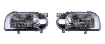 Headlight front headlight vw golf 3 91 - h4 complete, фото
