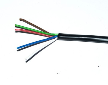 Wire electric 5 x 1 mm to electromagnetic valves, фото