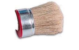 Round brush round straight maan 4, 5 centimeters, фото