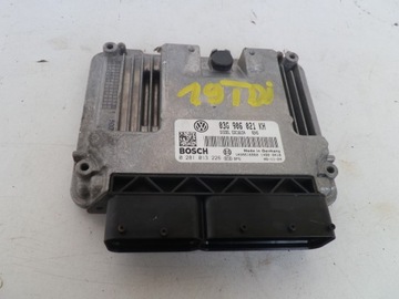 Vw golf v 1.9 tdi модуль двигуна 03g906021kh, фото