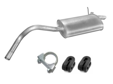 Труба выхлопная задний renault kangoo 1, 2 16v 1, 4 1, 9 7700308546 45mm, фото
