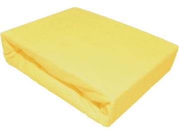 Sheet with elastic band nyks terry cloth 100 x 200 centimeters, фото