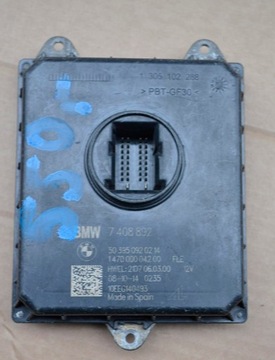 Блок led подсветка bmw контроллер блок розжига f45 7408892, фото