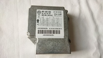 Audi a6 c6 датчик блок управління подушками безпеки подушка безпеки 4f0959655, фото