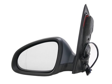 Mirror electric/ under 5 contacts opel astra j 4 2009-15 left, фото
