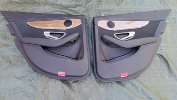 Mercedes c - class в 205 door card door trim ass, фото