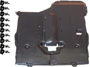 Mercedes a b class 169 245 protection motor clips, фото
