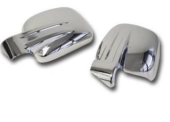 Overlay chrome mirrors jeep liberty 02-07 kj, фото