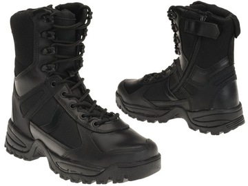 Boots tall miles-tec patrol one zip 40 black, фото