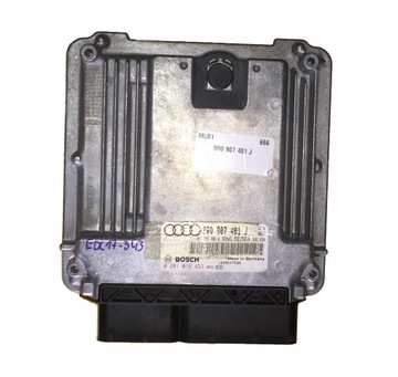Ecu audi q5 3. 0tdi 0281016453 8r0907401j в комплекте, фото