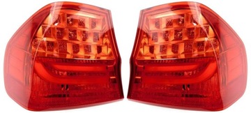 Комплект r+ левая фонарь задний bmw 3 e90 08 - 12 depo led подсветка, фото