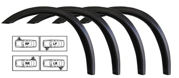 Audi 80 90 b4 overlay on the wing overlay fenders left front right ass 91 - 96, фото