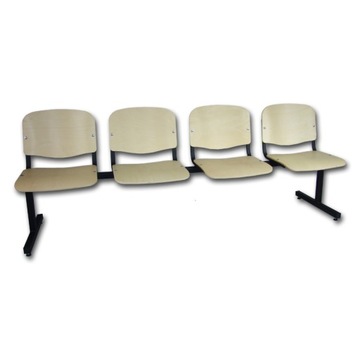Sofa iso set 4 passenger glued wood reception area, фото