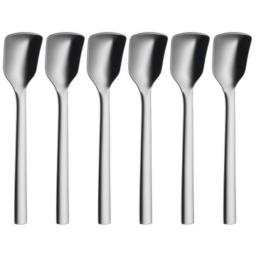 Wmf set spoons pieces to ice cream 6 pcs new, фото