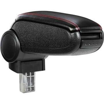 Подлокотник seat ibiza 6l seat ibiza 3 черная кожа з красная nicia, фото