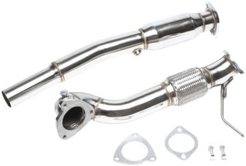 Bottom pipe з katalizatorem ta technix 06au002 seat leon (1m1) 1.8 t cupra r, фото