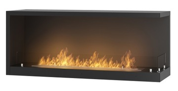 Biofireplace suspended infire 110 x 45 x 35 centimeters black, фото