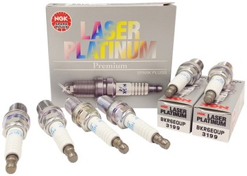 Bmw e36 e39 candles platinum bkr6equp 3199 6 pcs, фото