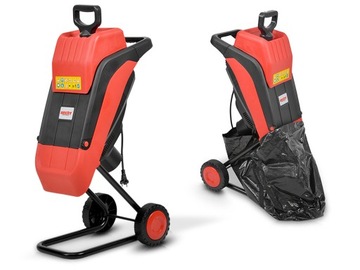 Измельчитель дробилка до ветвей электрический hecht 624 нож 2400w, фото