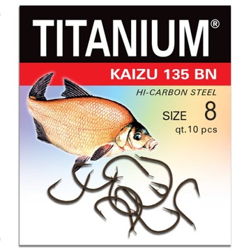 Hooks soil, burr robinson titanium kaizu 135bn 10 pcs., фото