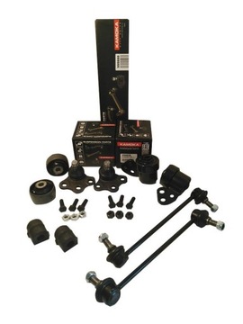 Opel corsa c bushings ball stabilizer racks stabilizer, фото