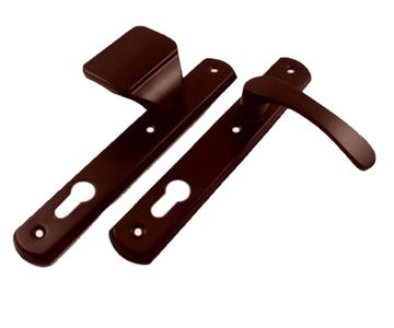 Handle handle, handle 90 mm on liner left brown, фото