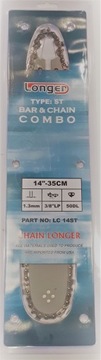 Guide with chain 35cm 50 lights 1, 3mm to saws chainsaws stihl ms 180 230, фото