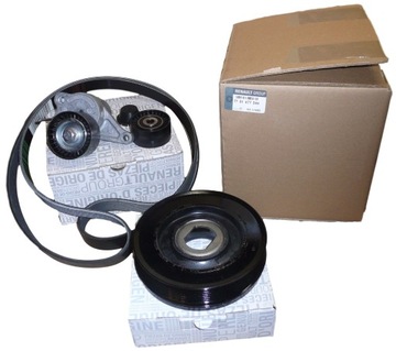 Pulley tensioner strap set renault trafic opel vivaro a 2.0 dci, фото