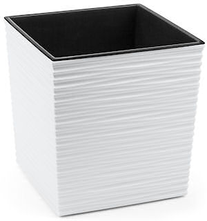 Flowerpot yucca chisel 300 lamella white/ cream/ mokka/ graphite+ liner, фото