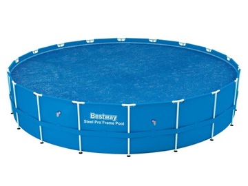 Cover sunny mat thermal protection overlay pool 549cm bestway 58173, фото