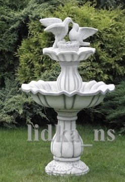 Fountain cabbage rolls garden concrete decorative, фото